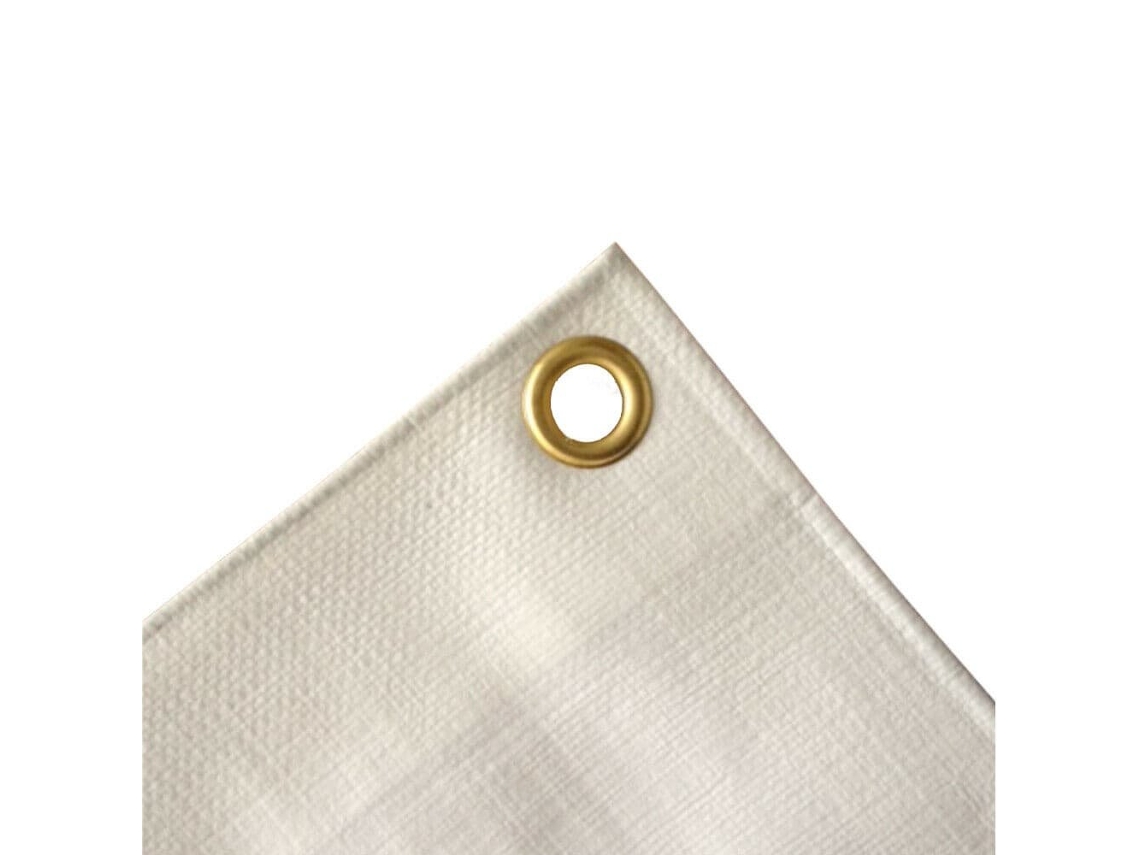 Capa Lona 3x5m Branca 280g/m² Impermeável e Resistente para 15m² Boni Shop