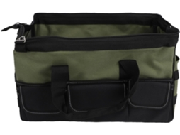 Bolsa para ferramentas Gowenic de 40 cm com 16 dobras, resistente e portátil, com 25 compartimentos e organizador à prova d'água.