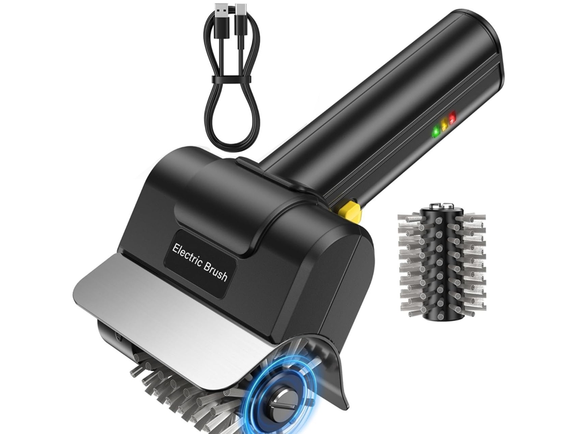 Escova de Limpeza EIFSON (60° ajustável, bateria e LED, vermelho)