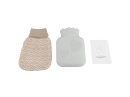 Laxiscreed Bolsa De Água Quente De Silicone, Aquecedor Para Mães, Tamanho Pequeno, Micro-ondas, Elegante Em Cinza