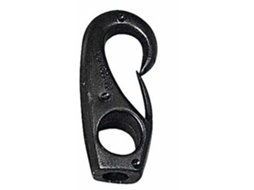 Mosquetão Polyamide Eye Preto 6 Mmplastimo