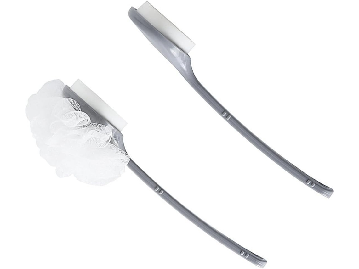 Lurelia Kit De 2 Escovas Para Costas De Cuidado Corporal, Antiderrapante, Escovagem A Seco E Massagem Suave