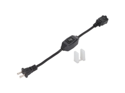 Extensão De Energia Com Interruptor On Off E Plug 2 Prong