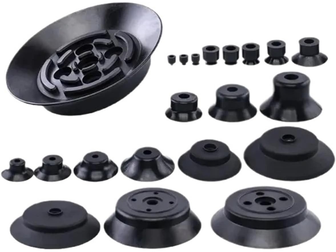 Ventosa De Sucção A Vácuo Para Manipulador, Acessórios Pneumáticos Industriais, Bico De Silicone Potente Pa 06n X 5 Unidades