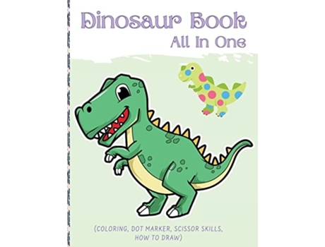 Livro Dino Book Activity Book De Darcy Harvey (inglês)