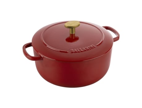 Bellamonte Cocotte 20 Cm Redondo Vermelho Ferro Fundido BALLARINI
