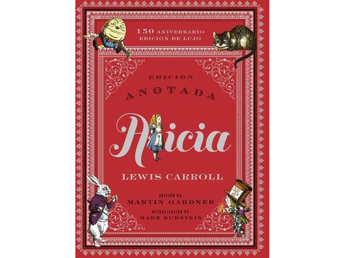 Livro Alicia de Lewis Carroll (Espanhol)