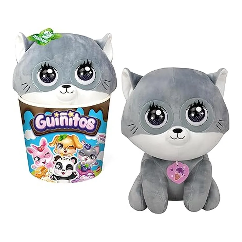Bizak Guiñitos Gato de Pelúcia Gigante Interativo Modelo 62009025 1 Bizakp25