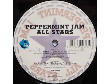 Vinil Peppermint Jam All Stars Peppermint Jam