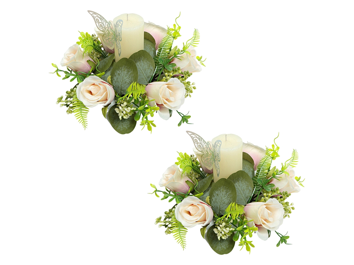 Laxiscreed Arranjo De Flores Com Rosas Artificiais Para Decorações De Casamentos E Festivais