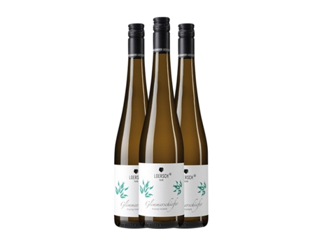Vinho branco LOERSCH Glimmerschiefer Riesling Semi-seco Semi-doce Mosel (0.75 L - 3 Unidades)