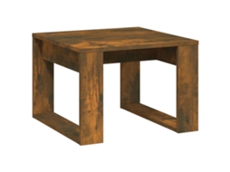 Mesa de Apoio Derivados de Madeira Carvalho Fumado MAISON EXCLUSIVE (50x50x35 cm)