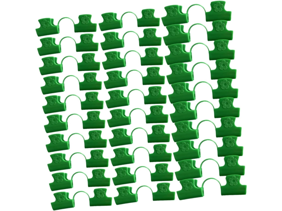 Conjunto de 30 Clipes Duplos para Fogão, Ideais Fixação de Telas Proteção e Coberturas Jardim Acessórios