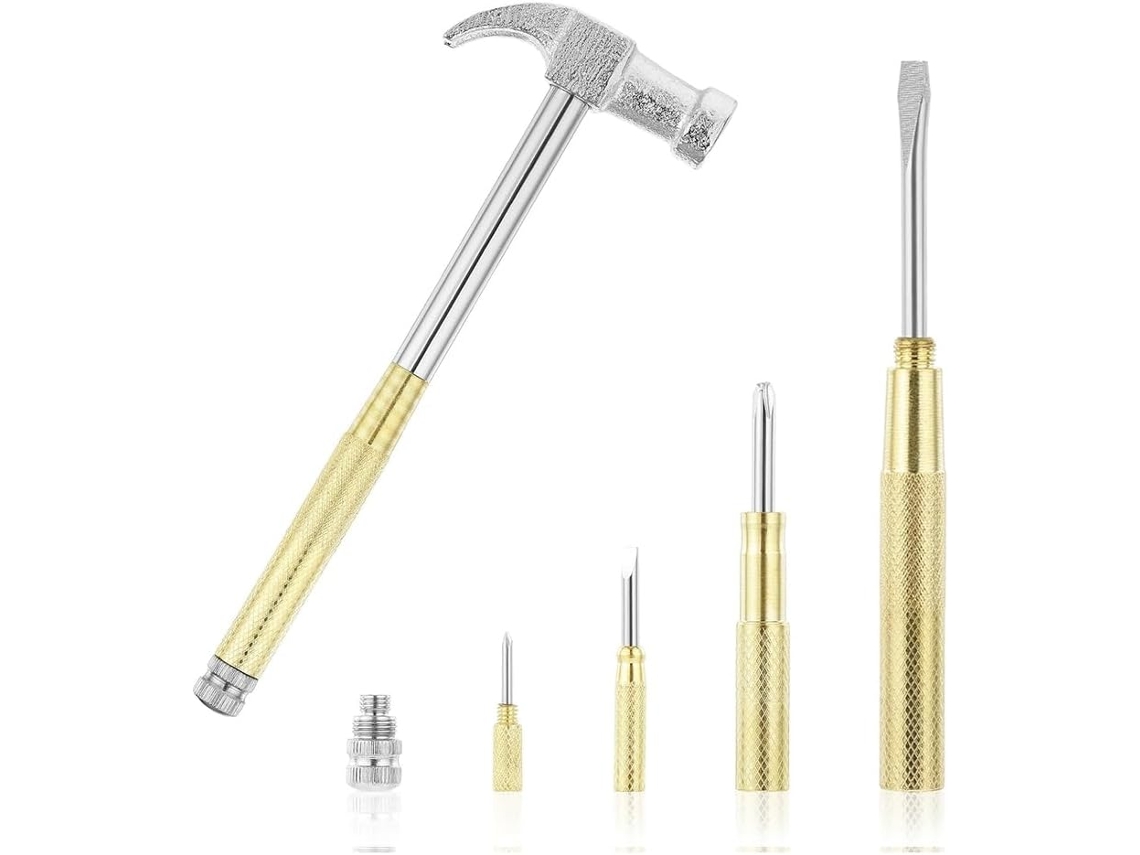 Mini Chave De Fenda Pequena 6 Em 1 Com Fenda, Ferramentas Manuais,