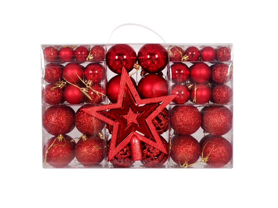 101 Adornos de Bolas Navideñas, Adornos para El Árbol de Navidad ZYBLSSBB