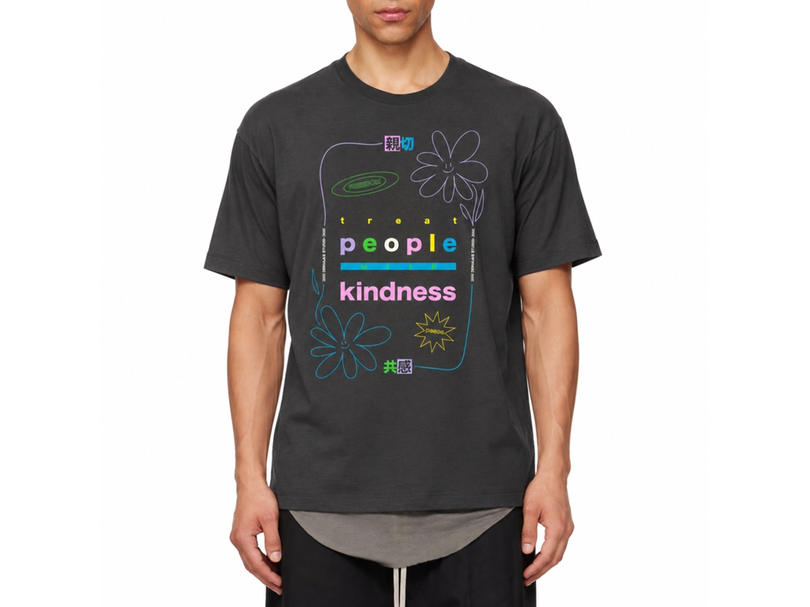 Rockinstone Be Nice To Everyone Denulais Studio T-shirt Unique Designer Style