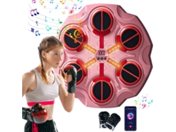 Nova Máquina De Boxe Inteligente Bluetoothmontado Na Parede 9modo De Contagem Regressiva De Velocidadeluvas Para Adultos E Crianças Incluídas Zeuxo
