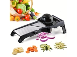 Fatiador De Alimentos E Vegetais De Aço Inoxidável 3 Em 1 Para Cozinha Sunny Spaces
