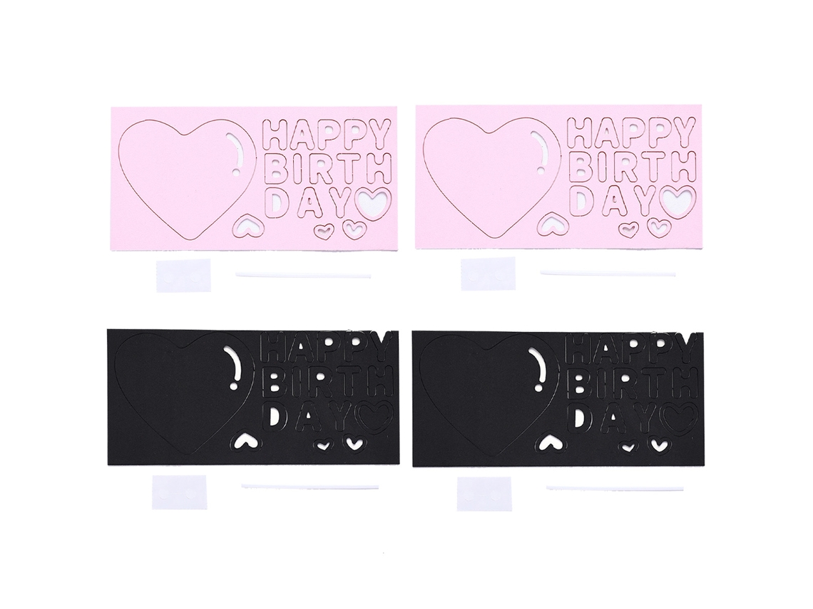4 Pcs Topper de Bolo de Aniversário Decorações para Festas de Aniversário NEVEANCE