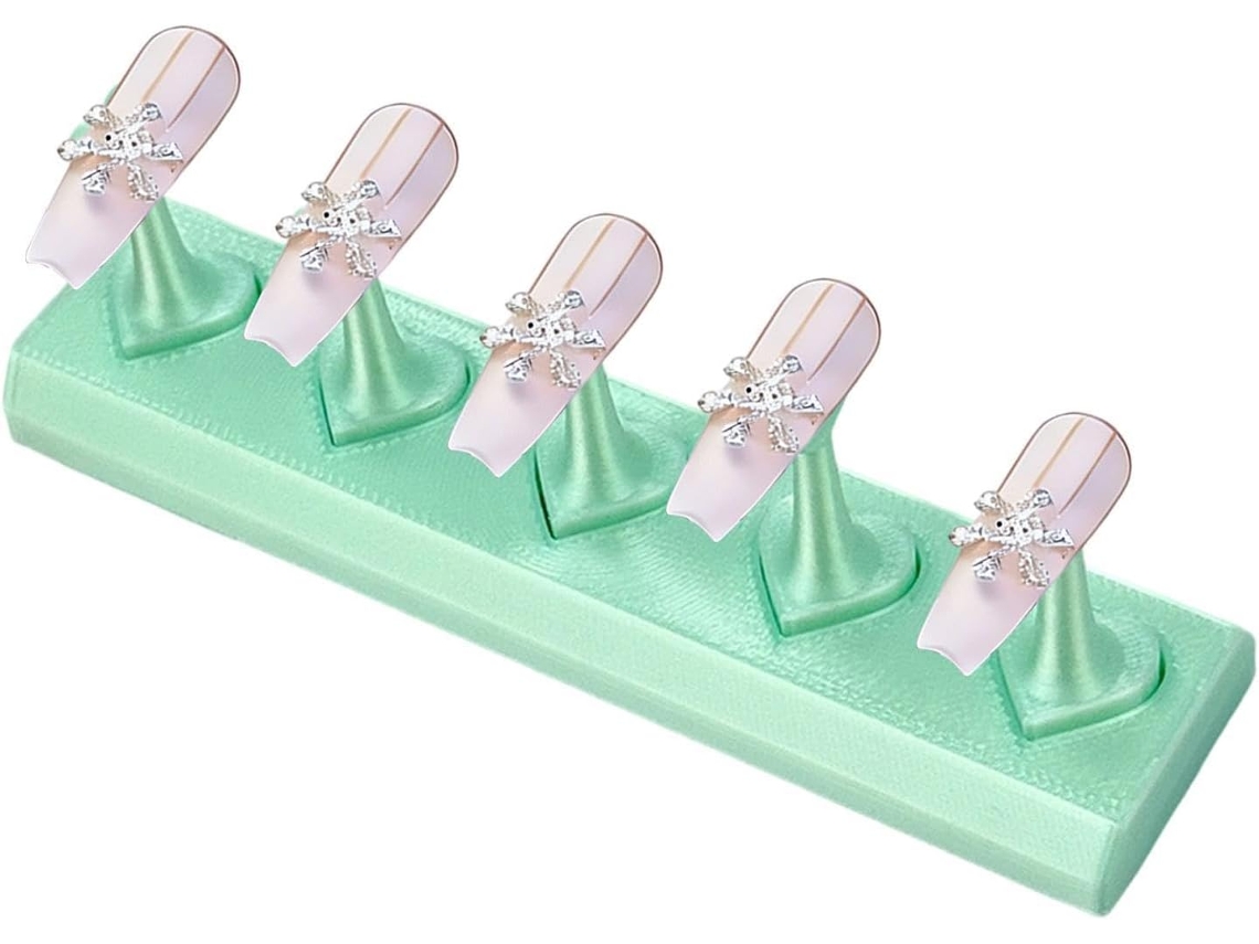 Suporte para armazenar unhas, expositor de manicure