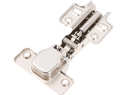 Dobradiça Hidráulica Balacoo Com Amortecedor De Meia Polegada, 10 Peças, Metal, Cor Prata, Para Armários E Cozinhas
