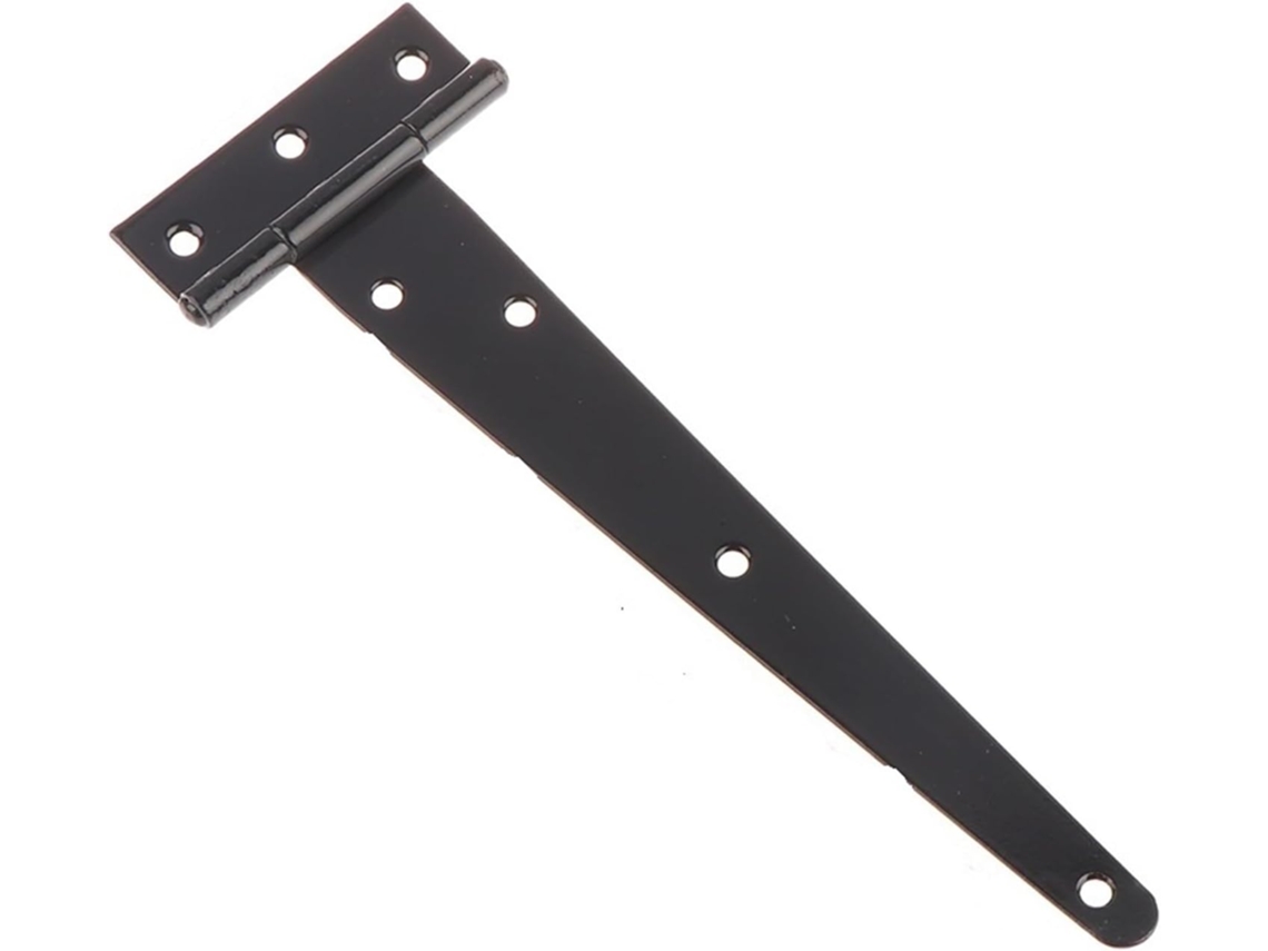 Dobradiça Triangular Em Forma De T Pintada Preto Para Armário,