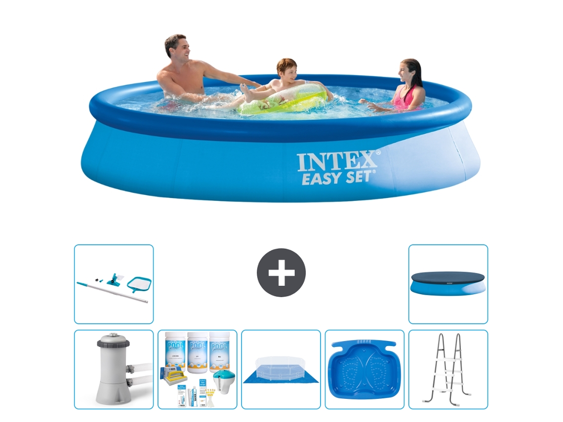 Intex Piscina Easy Set Redonda - 366x76 Cm - 8-peças S21153