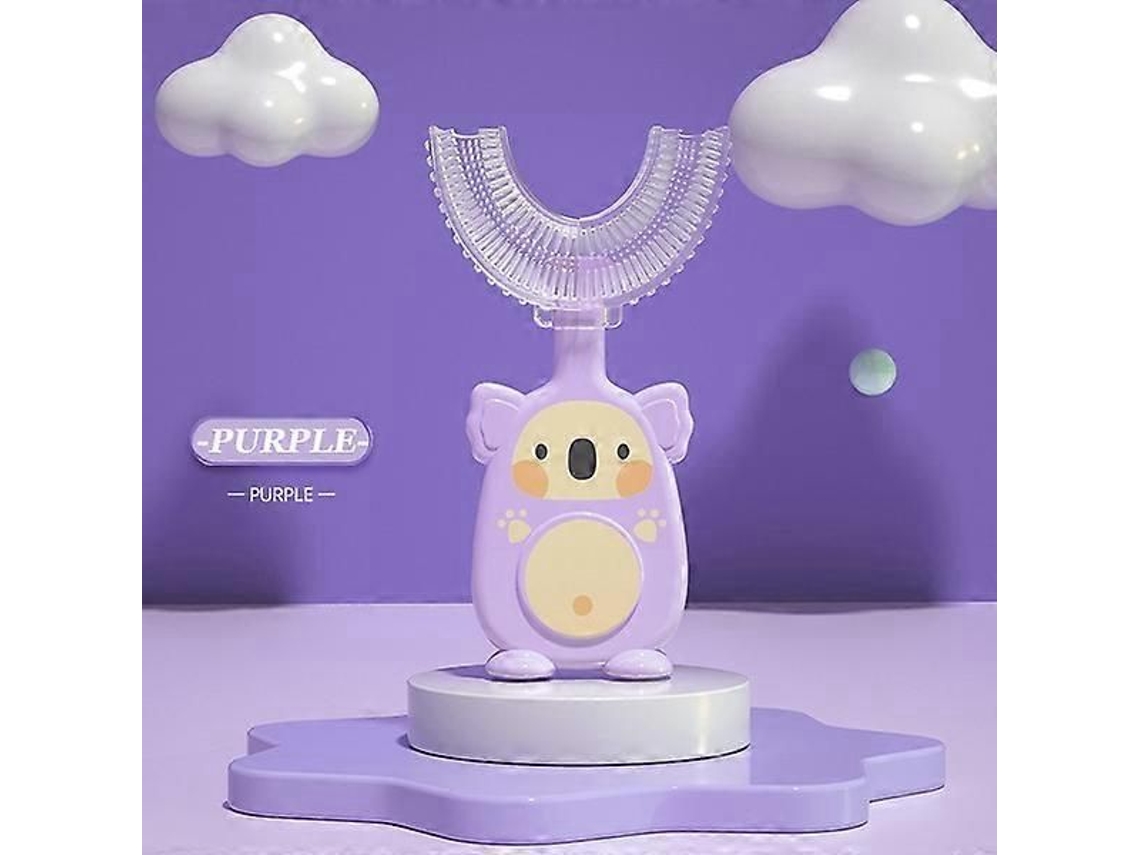 Escova de Dentes Infantil em Forma Zk u Silicone Ferramenta Macia Profissional Higiene Buca L GOKOCO