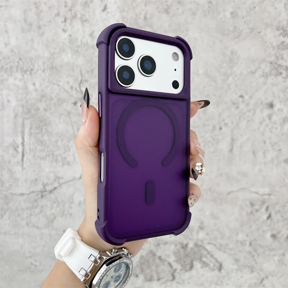 (roxo 12) Capa Protetora Fosca À Prova De Choque E Quedas.