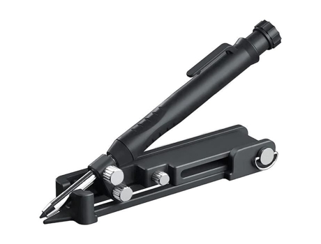 Medidor de contorno Bússola Carpenter Wafenso Ferramenta multifuncional de escrita para carpinteiro-preto DIARYPET