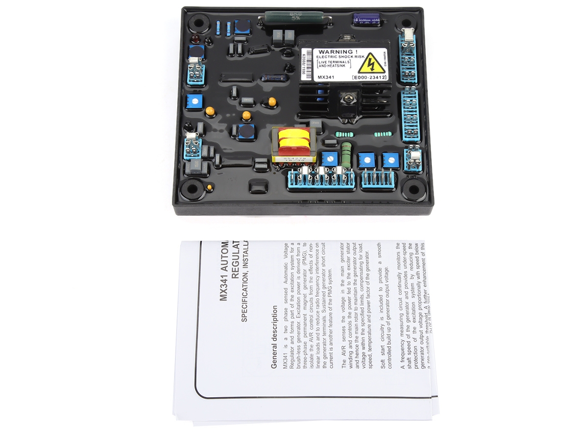 Regulador de Tensão Automático Avr Mx341 | S/MARCA