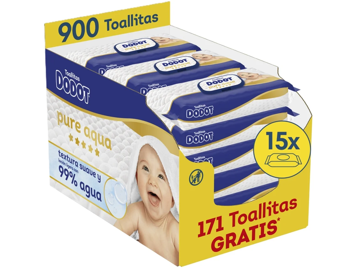 Box Toalhitas Bebé Pure Aqua Dodot