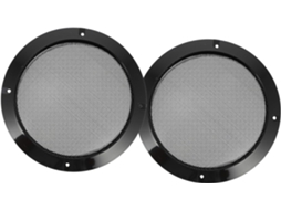 Conjunto De 2 Grades De Proteção Para Alto-falantes Em Ferro, Resistentes Ao Desgaste E À Sujeira, Com Design Simples.