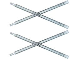 Corrediças Para Gavetas Kichouse Em Aço Laminado A Frio, 4 Peças, Com Rolamentos De Esferas, 31cm 12, 2 Polegadas