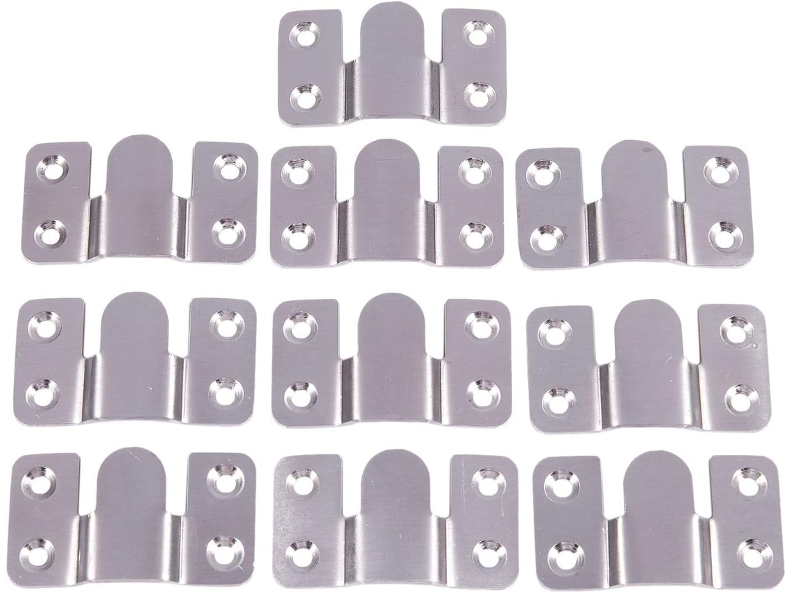 Moebel Lote De 10 Raccords De Canapé Argenté