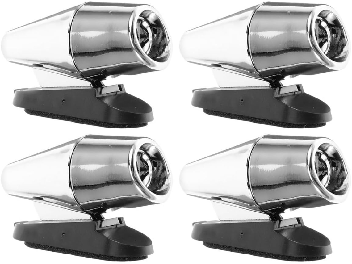Apitos De Veado Para Carro, 2 Peças, Abs Branco