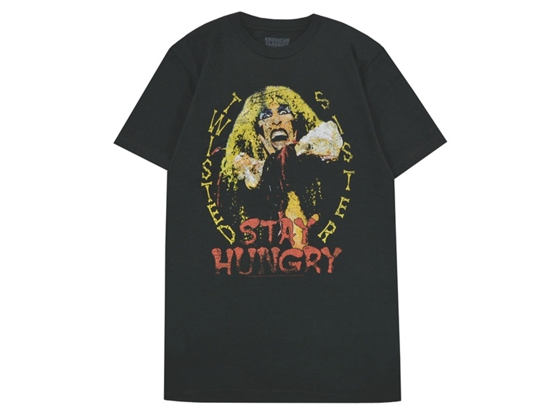 Twisted Sister Stay Hungry T-shirt Unisex Adults Size:xxl