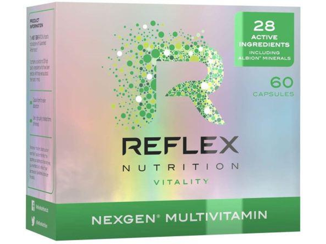 Reflex Nutrition Nexgen Sports Multivitamin 60 Cápsulas