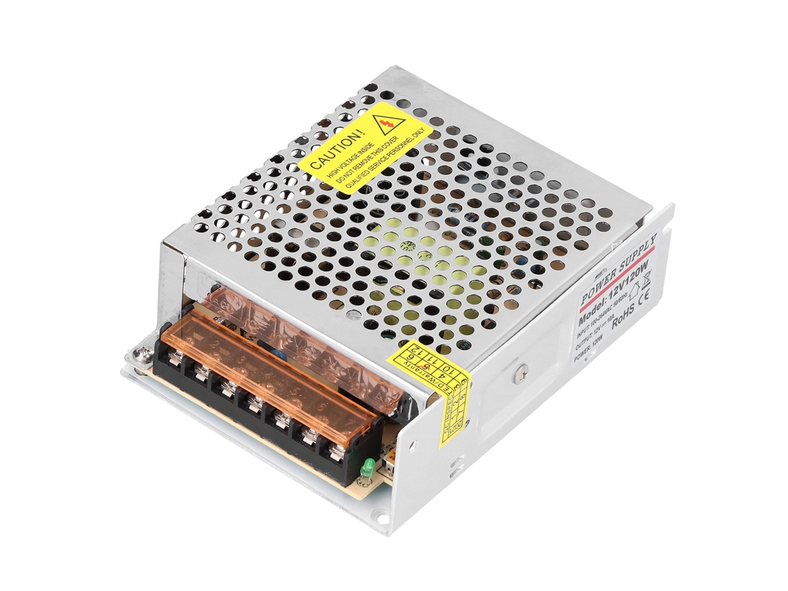 Laxiscreed Fonte De Alimentação 120w 10a Para Led E Câmeras De Segurança