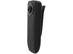 Minicâmera de vídeo sem fio portátil Bestvite 1080P com visão noturna e detecção de movimento (preta)