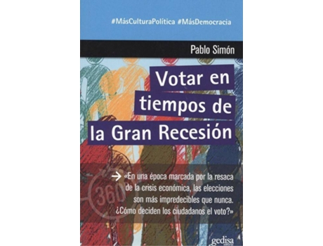 Livro Votar En Tiempos De La Gran Recesión