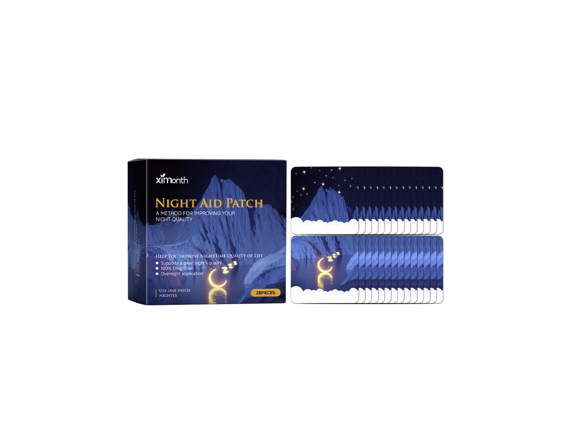 Parche de Sono Ximonth Aromático Herbal para Relaxamento e Sono de Qualidade LAXISCREED