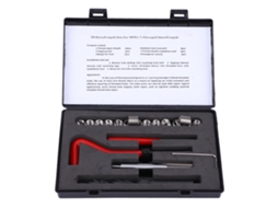 Kit De Reparo Roscas Com 20 Peças, Conjunto De Machos Rosca M9x1, 5 Em Aço Inoxidável Para Reparo De Roscas Internas