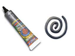 Pasta Relevo Vitral 20Ml Grafite 530 Acrilex