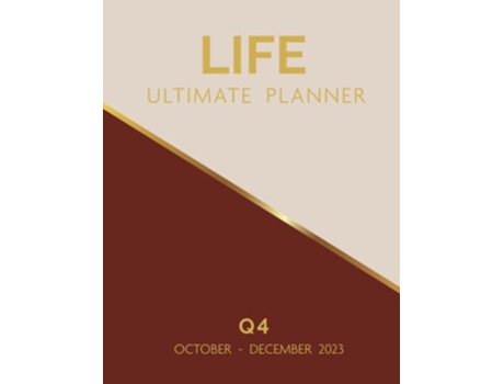Livro Life Ultimate Planner Q4 October December 2023 de Cheryl Jackson (Inglês)