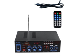 Amplificador Bluetooth 5.0 Bt-309a Para Alto-falantes, Amplificador De Áudio Automotivo De 2.0 Canais, Reprodutor De Música Hi-fi Com Graves Potentes,