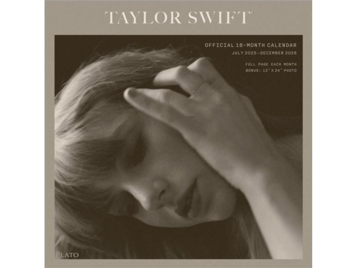 Livro Taylor Swift OFFICIAL 2026 Calendar | Mini 18cm x 18cm | 100 Plastic Free de Brown Trout (Inglês)