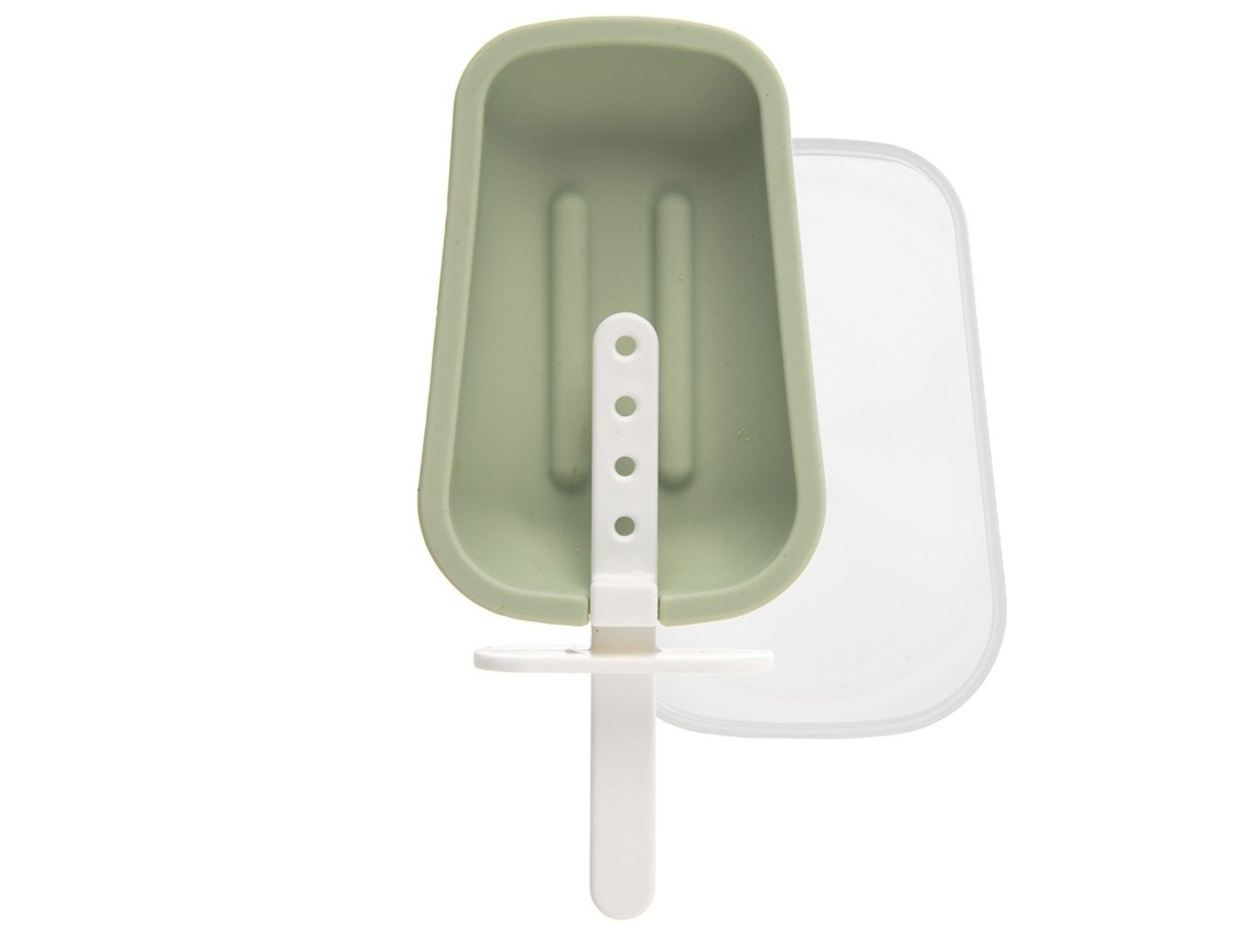 Forma De Silicone Para Sorvete Com Tampa