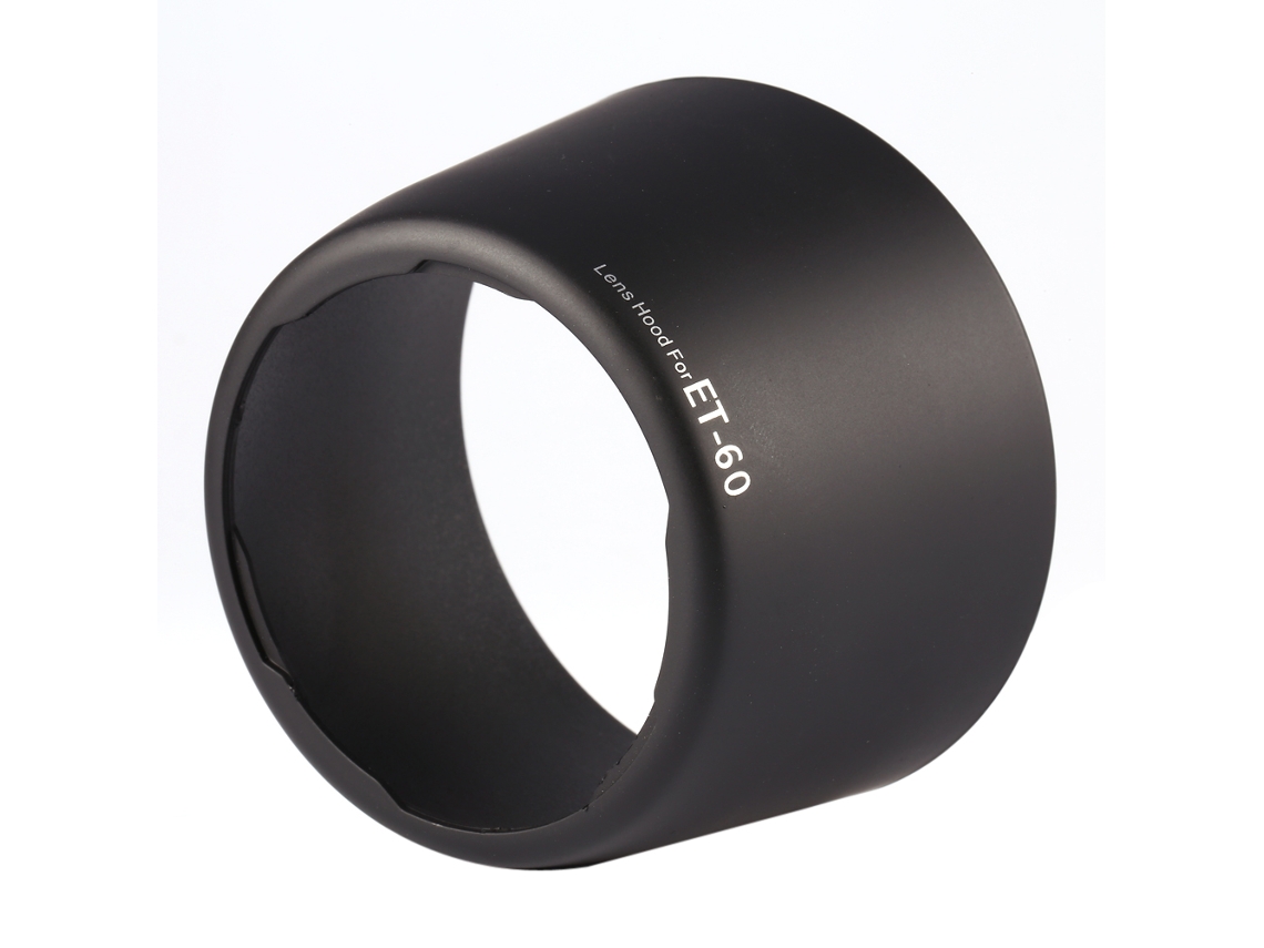 Black Professional Replacement Et60 Lens Hood For F/4 5.6 75 300mm F/4 5.6 Usm LAXISCREED