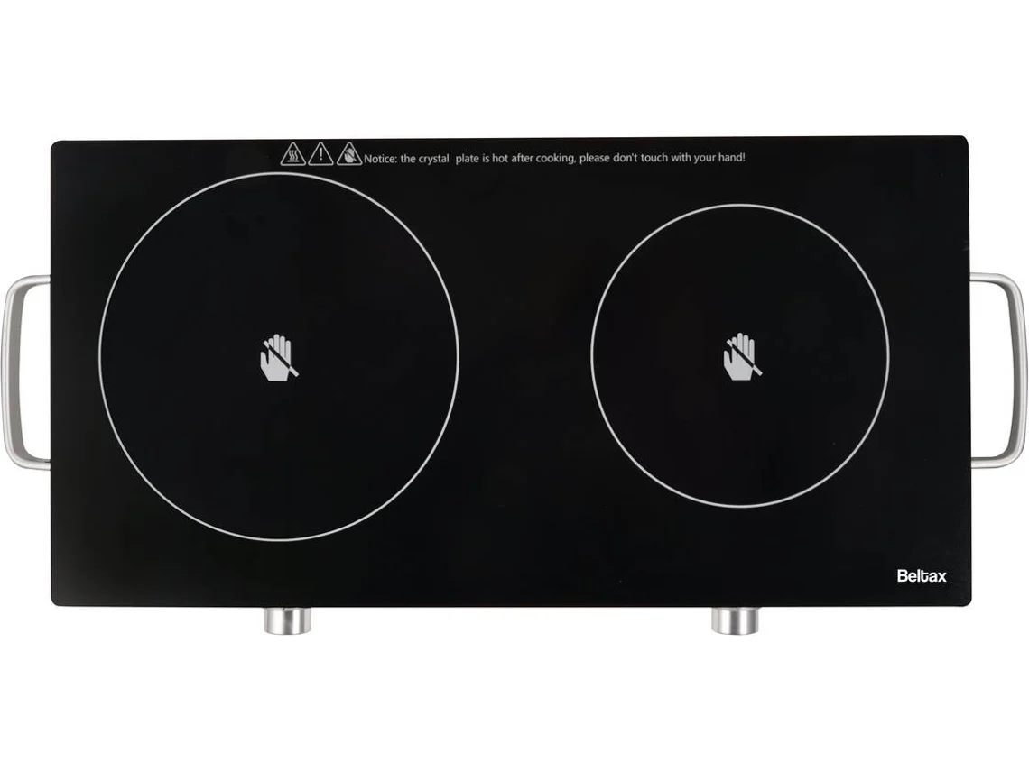 Placa Elétrica Vitrocerâmica BELTRAX Portátil Dupla BHP-0220